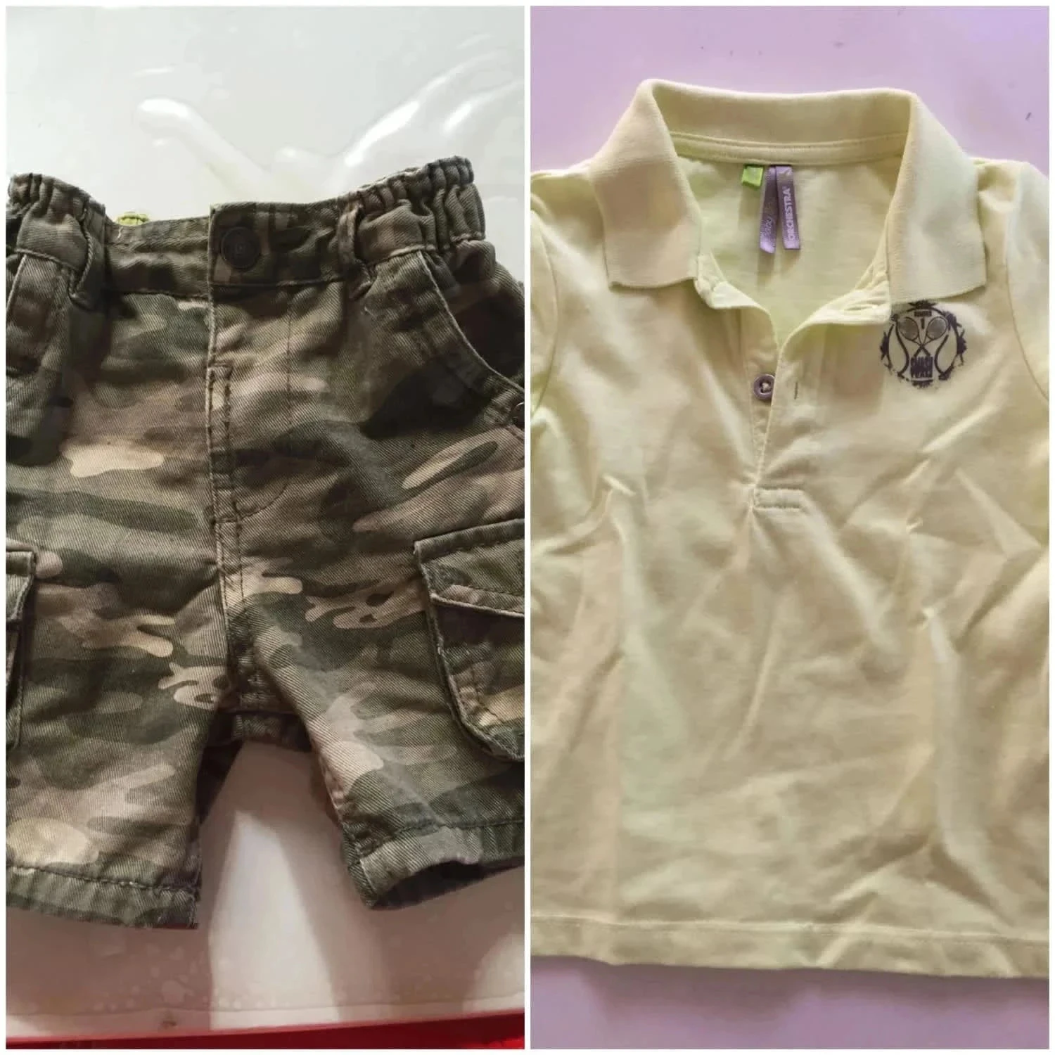 Short e camiseta 9 meses Orchestra – photo 2